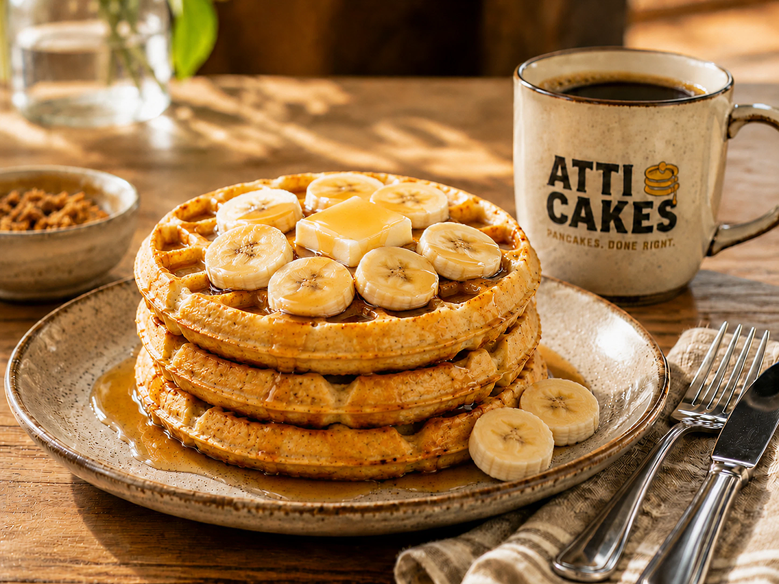 Banana Waffle