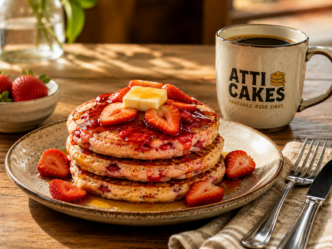 Strawberry Pancakes