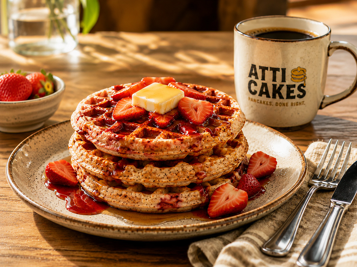 Strawberry Waffle